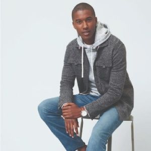 Ted Baker Chelts Slim Fit Herringbone Overshirt